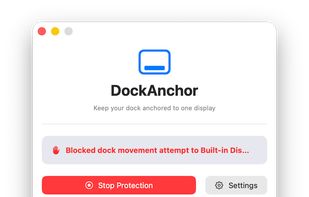 DockAnchor screenshot 1