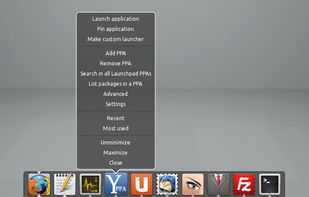 DockbarX screenshot 1