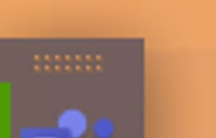 Vertical form of the dockbar-plugin. The colors can be customized.