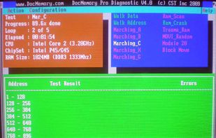 DocMemory Memory Diagnostic screenshot 1