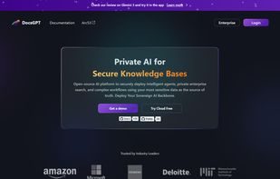 DocsGPT screenshot 1