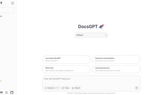 DocsGPT screenshot 1