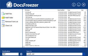 DocuFreezer screenshot 1