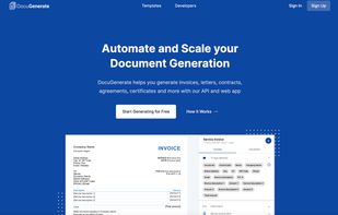 DocuGenerate screenshot 1