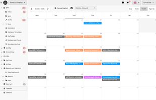 Calendar View