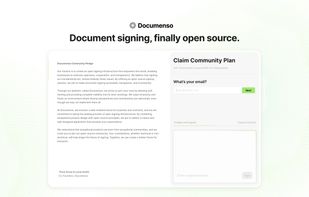 Documenso screenshot 1