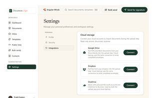 Integration Setting