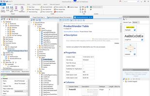 In combination with, or as an alternative to authoring content in source comments (Database documentation illustrated here), create and maintain documentation content using the Document! X Content File Editor.