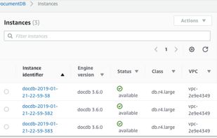 DocumentDB screenshot 1