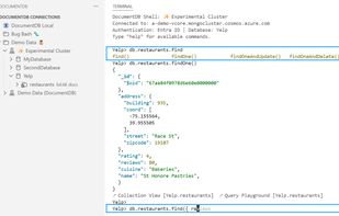 Interactive shell with schema aware autocompletion.