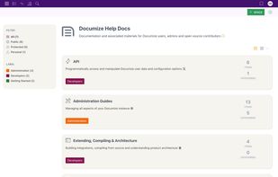 Documize screenshot 1