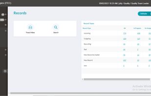 Records Module Dashboard