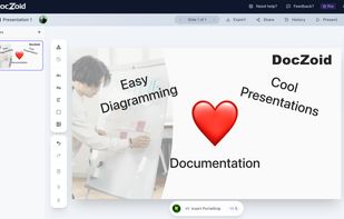 Good looking presentations with reuseable diagrams