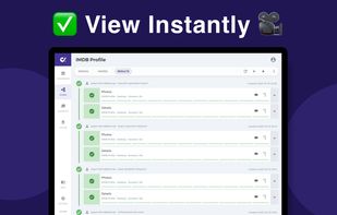 Watch live with screenshots of every steps and video