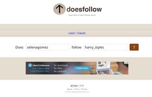 DoesFollow screenshot 1