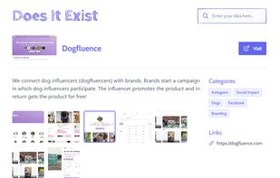 DoesItExist DogFluence Search