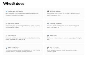 DOFOTT's feature set