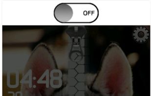 dogs lock screen zipper