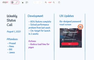 Real-time note taking