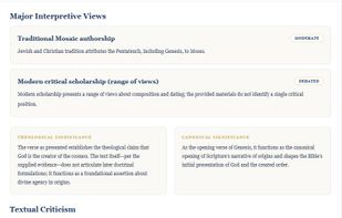 Example of textual criticism from the Scholar mode as seen online.