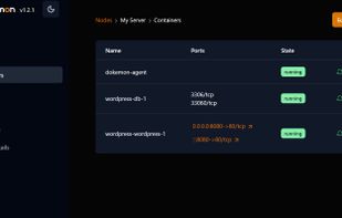 Manage containers, images, volumes, networks