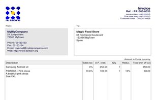 Dolibarr screenshot 2