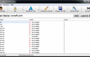 Domain Checker screenshot 1
