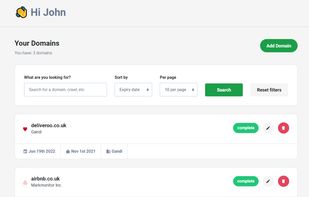 Domain Monitor screenshot 1