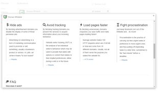 Domain Whitelist screenshot 2