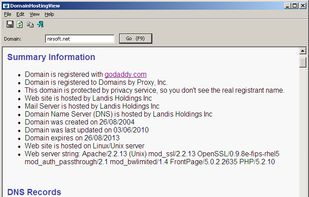 DomainHostingView screenshot 1