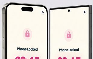 Phone Locked to avoid distractions