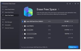 Donemax Data Eraser screenshot 2