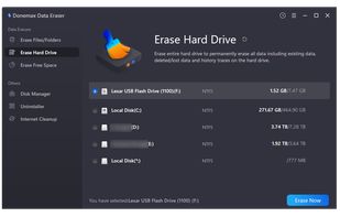 Donemax Data Eraser screenshot 1