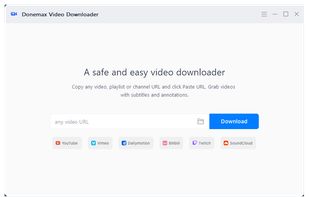 Donemax Video Downloader screenshot 1