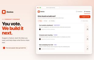 Donivo.app voting feature