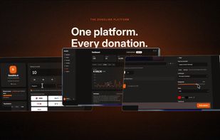 Overview of DonoLink's streamer dashboard, donation page and ready-to-use OBS overlays.