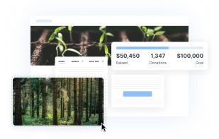 Donorbox screenshot 1