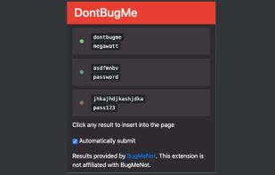 DontBugMe screenshot 1