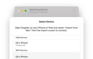 Doppler Transfer screenshot 1