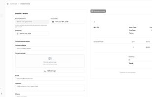 Invoice Generator Field