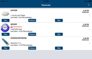 DoseCast screenshot 3