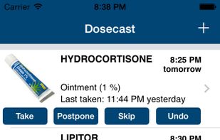 DoseCast screenshot 1