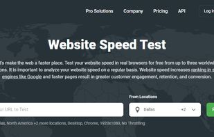 Website Speed Test