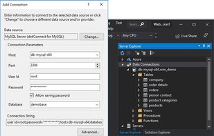 dotConnect for MySQL screenshot 1