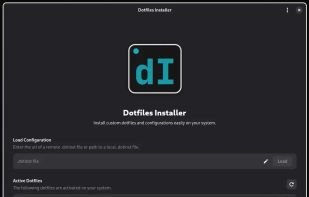 Dotfiles Installer screenshot 1