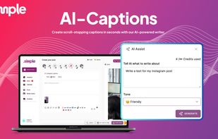 With DotSimple AI Captions, you can generate engaging and on-brand texts for your posts in seconds – tailored to your goals, audience and platform.