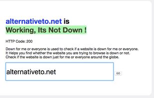 Check whether a website is down for me or everyone ? The best tool available to check website status. Check if a website is down.
downformeoreveryone.com is a fast and efficient tool to check if a website is down or not. The site also displays The HTTP status code which is very helpful for the developers. Down for me or everyone is designed very lightly so that is performs much faster.