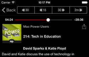 Downcast screenshot 2