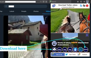 Download Twitter videos