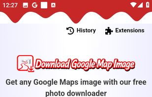 Enter a Google Maps URL